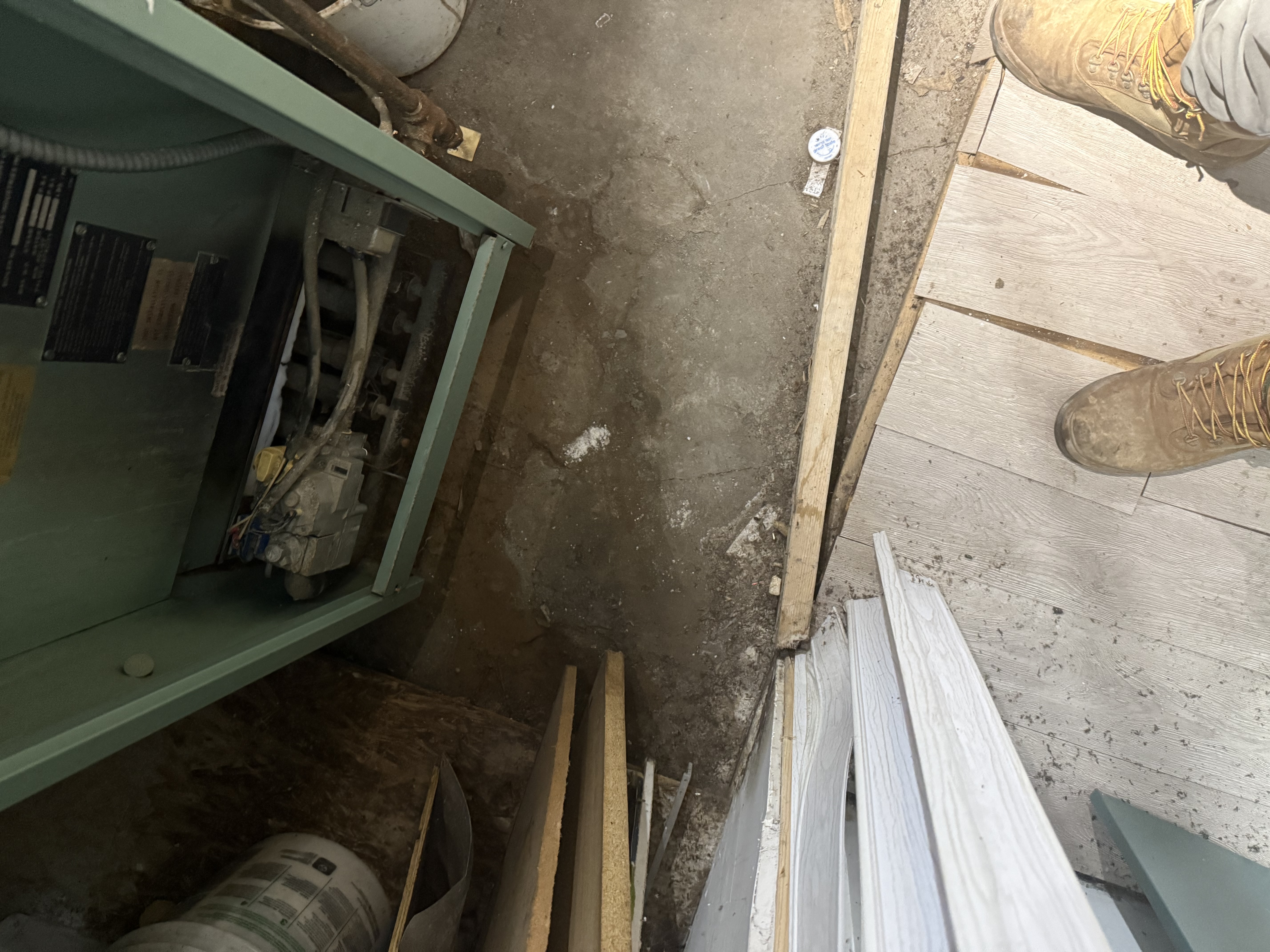 Basement Boiler & Pipe System Inspection