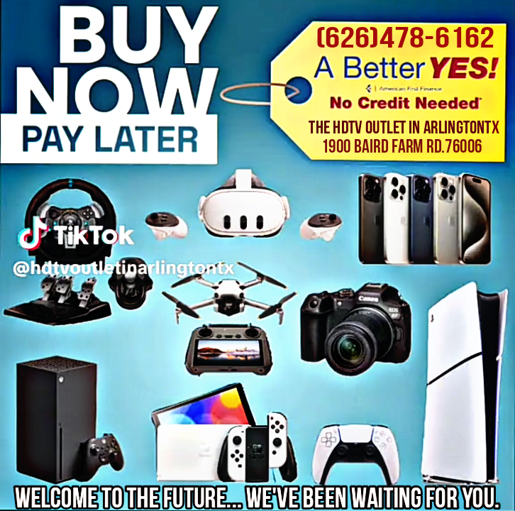 Buy Now Pay Later Electronics Deals – The HDTV Outlet Arlington TX