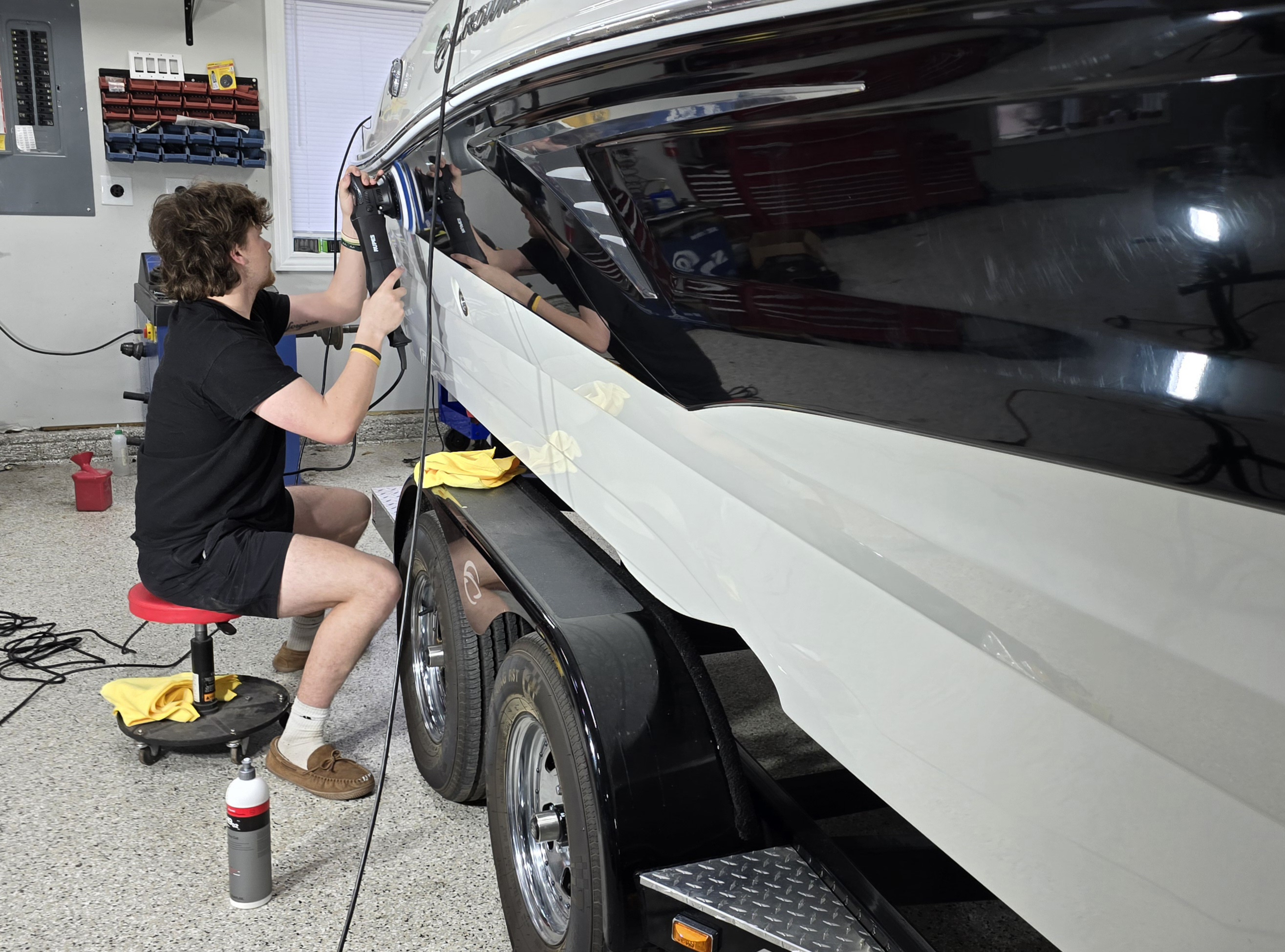 Professional Boat Hull Detailing and Polishing