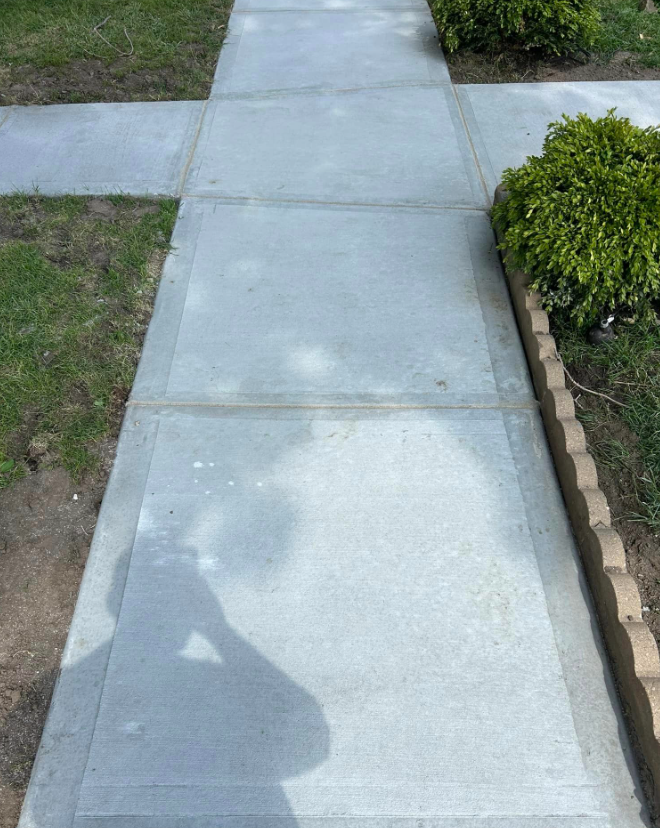 Concrete Slab Walkway Installation