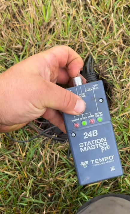 Tempo Station Master Pro Irrigation Diagnostic Testing