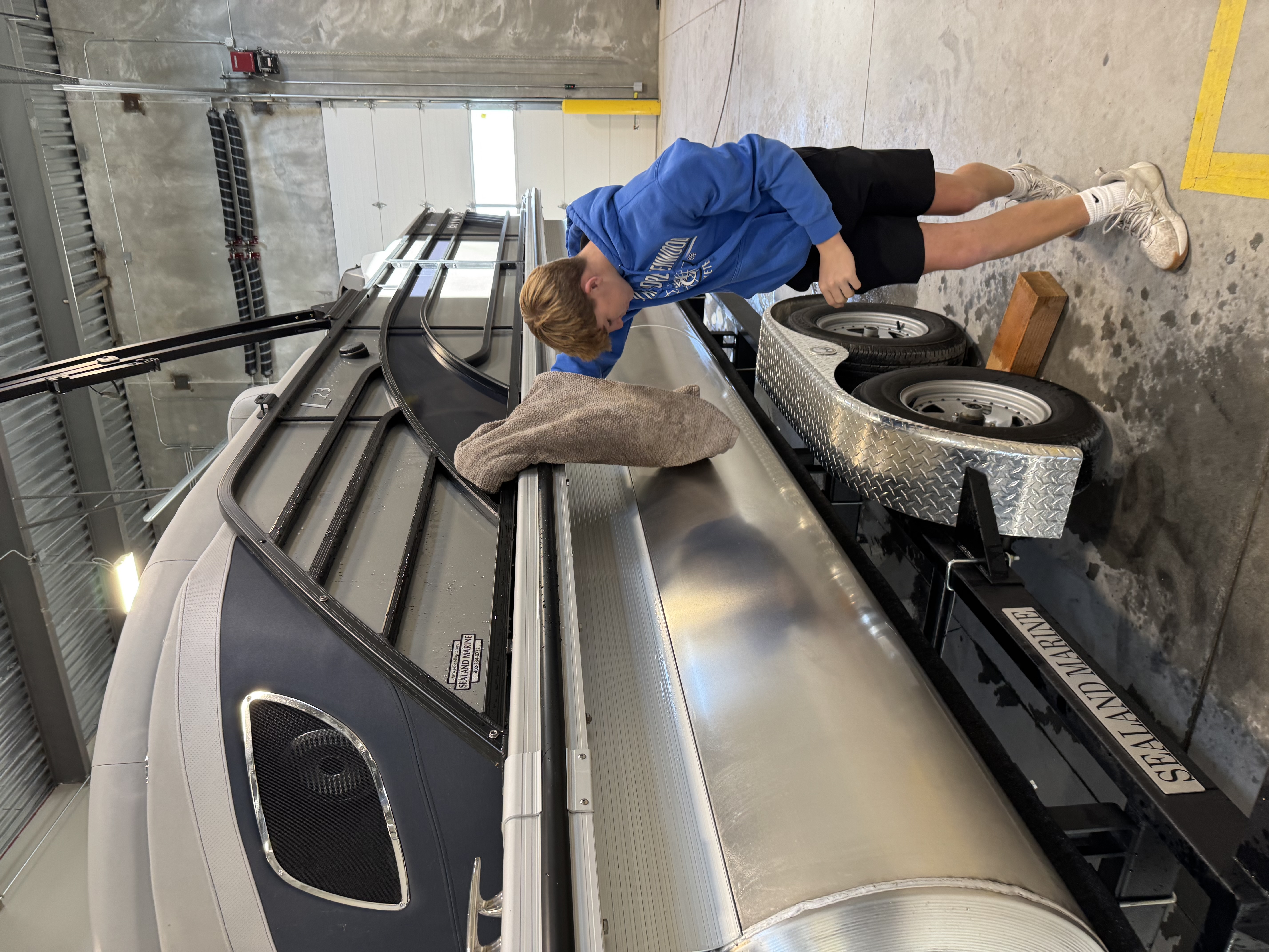 Pontoon Boat Detailing Service