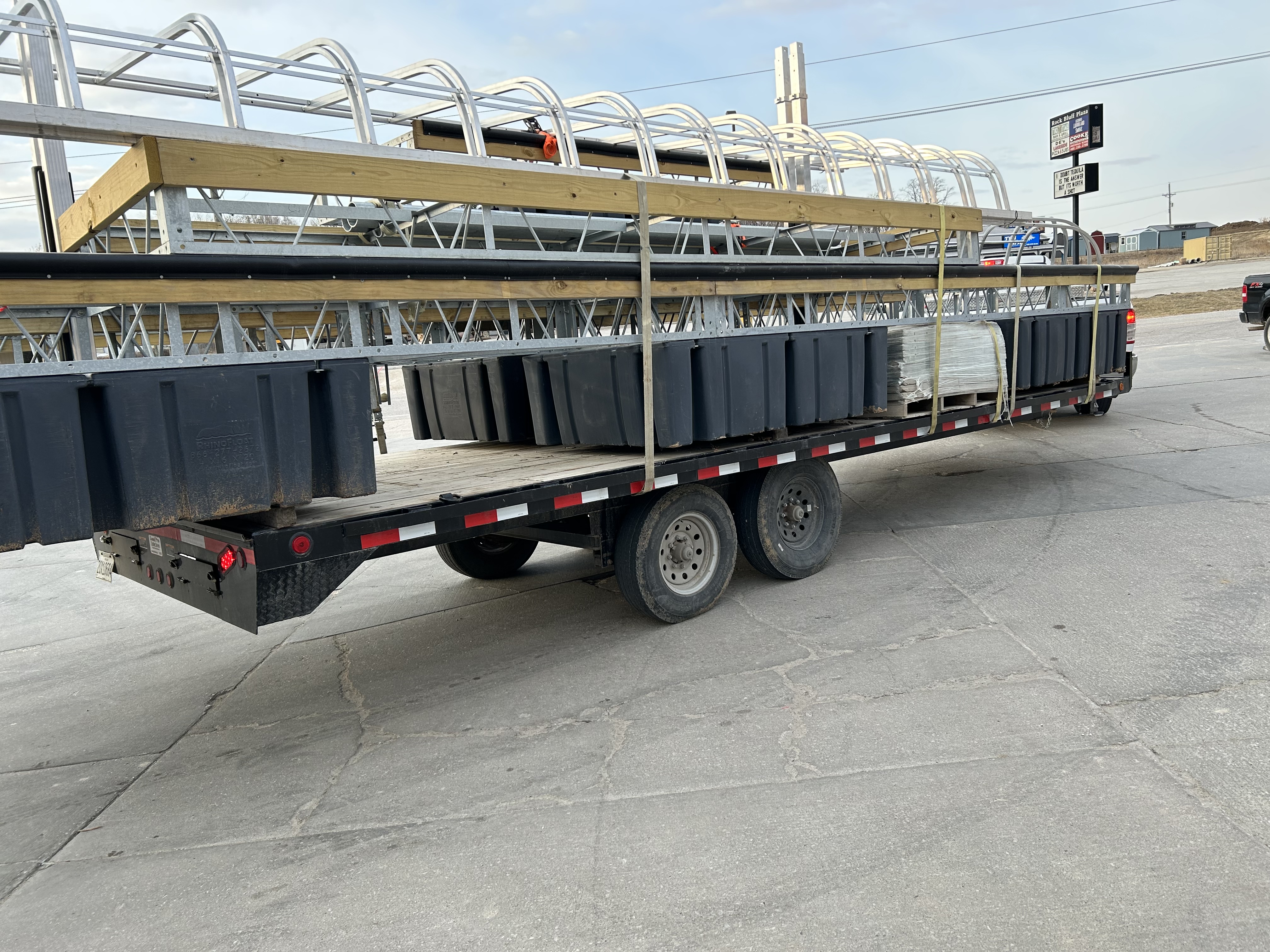 Dock & Boat Lift Components Ready for Delivery