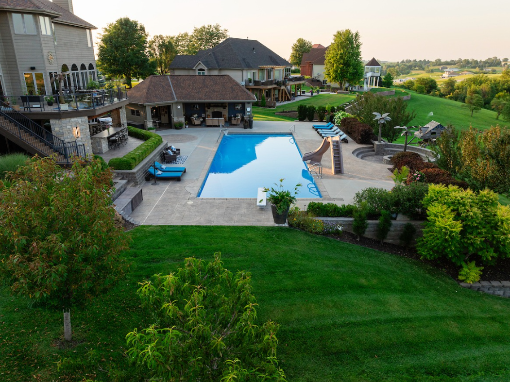 Luxury Pool & Backyard Landscape Design