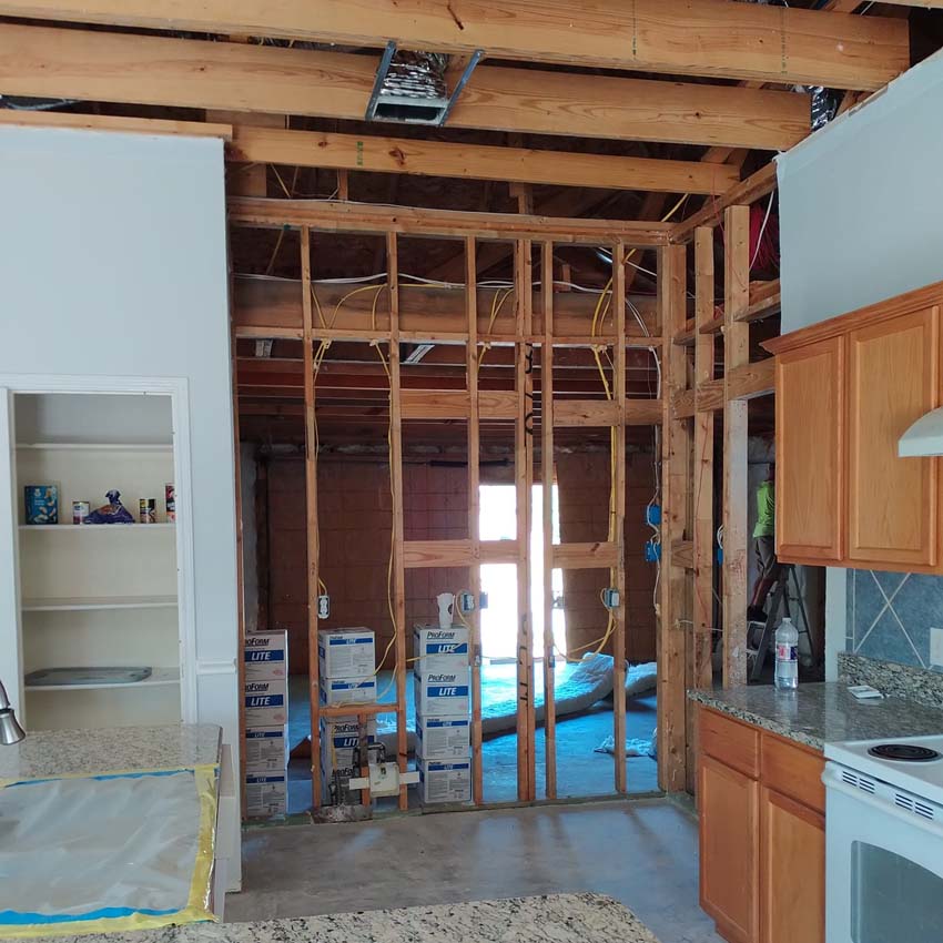Full Interior Gut Renovation – Framing & Drywall Prep