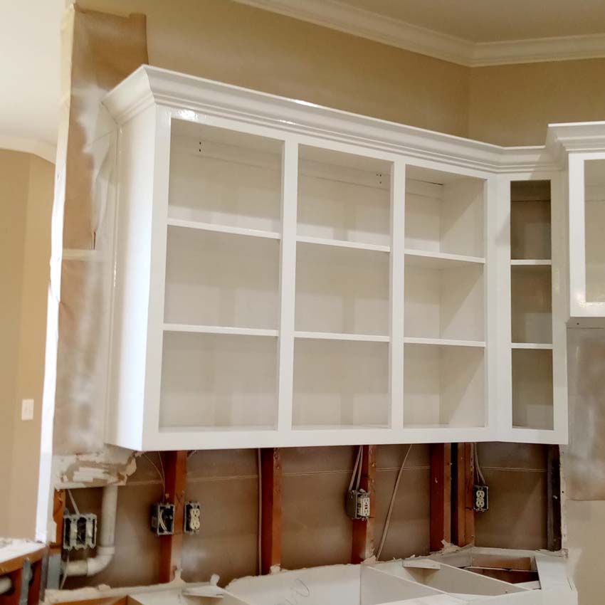 Kitchen Cabinet Installation & Renovation in Progress