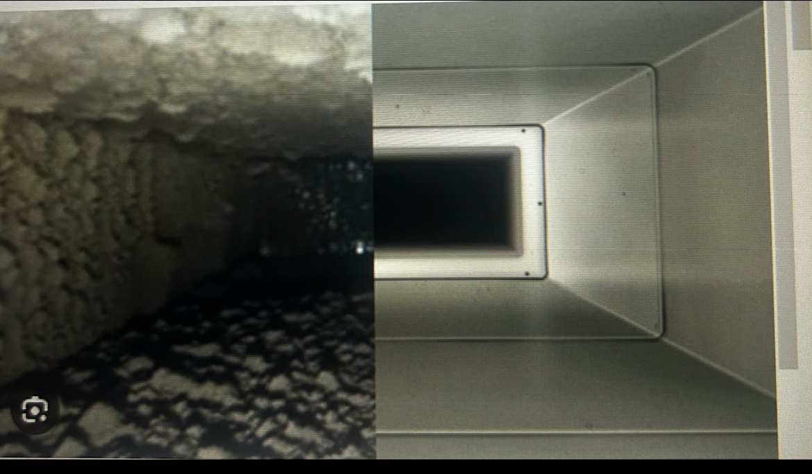 Air Duct Cleaning Before & After