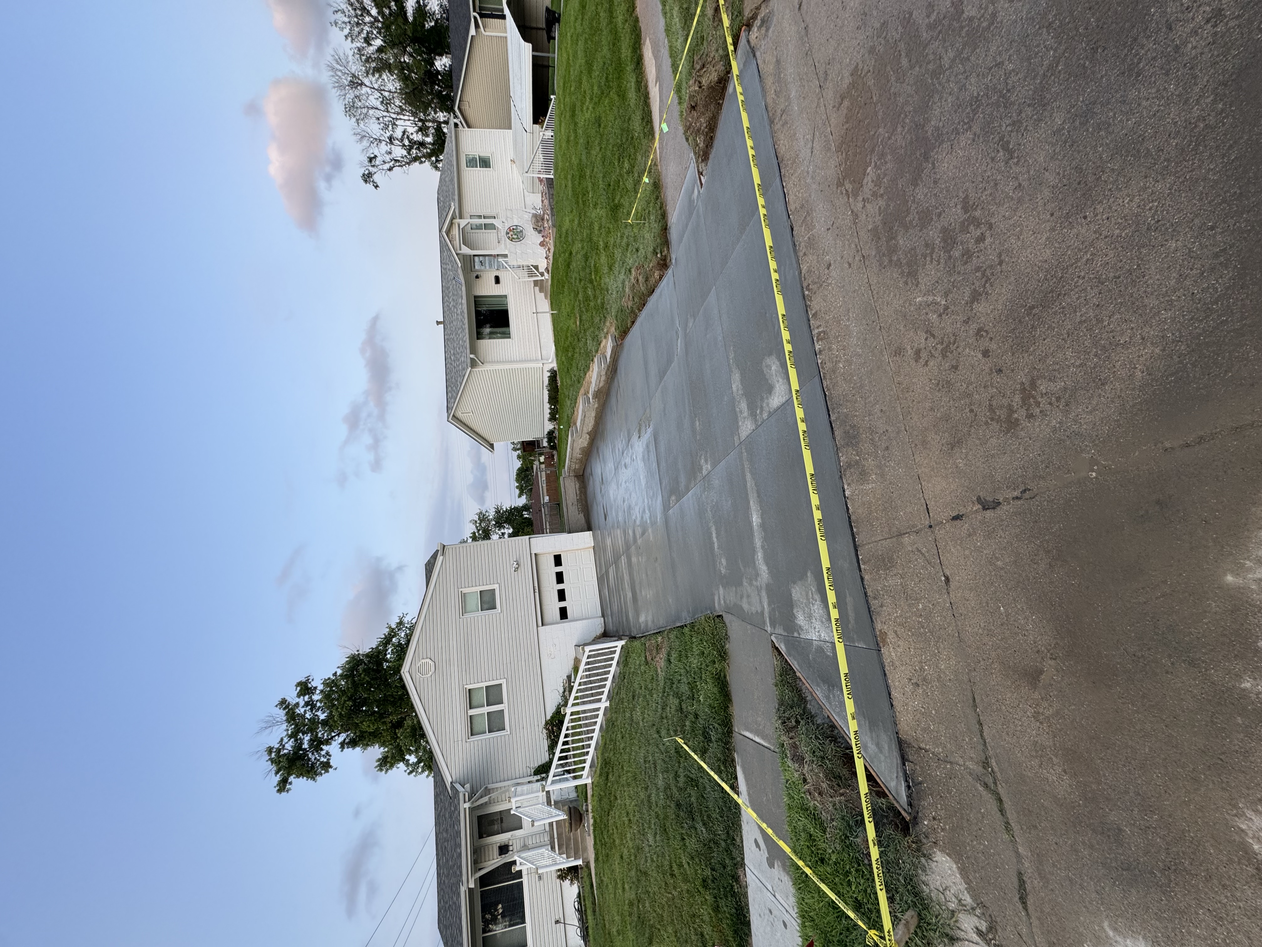 New Concrete Driveway Installation