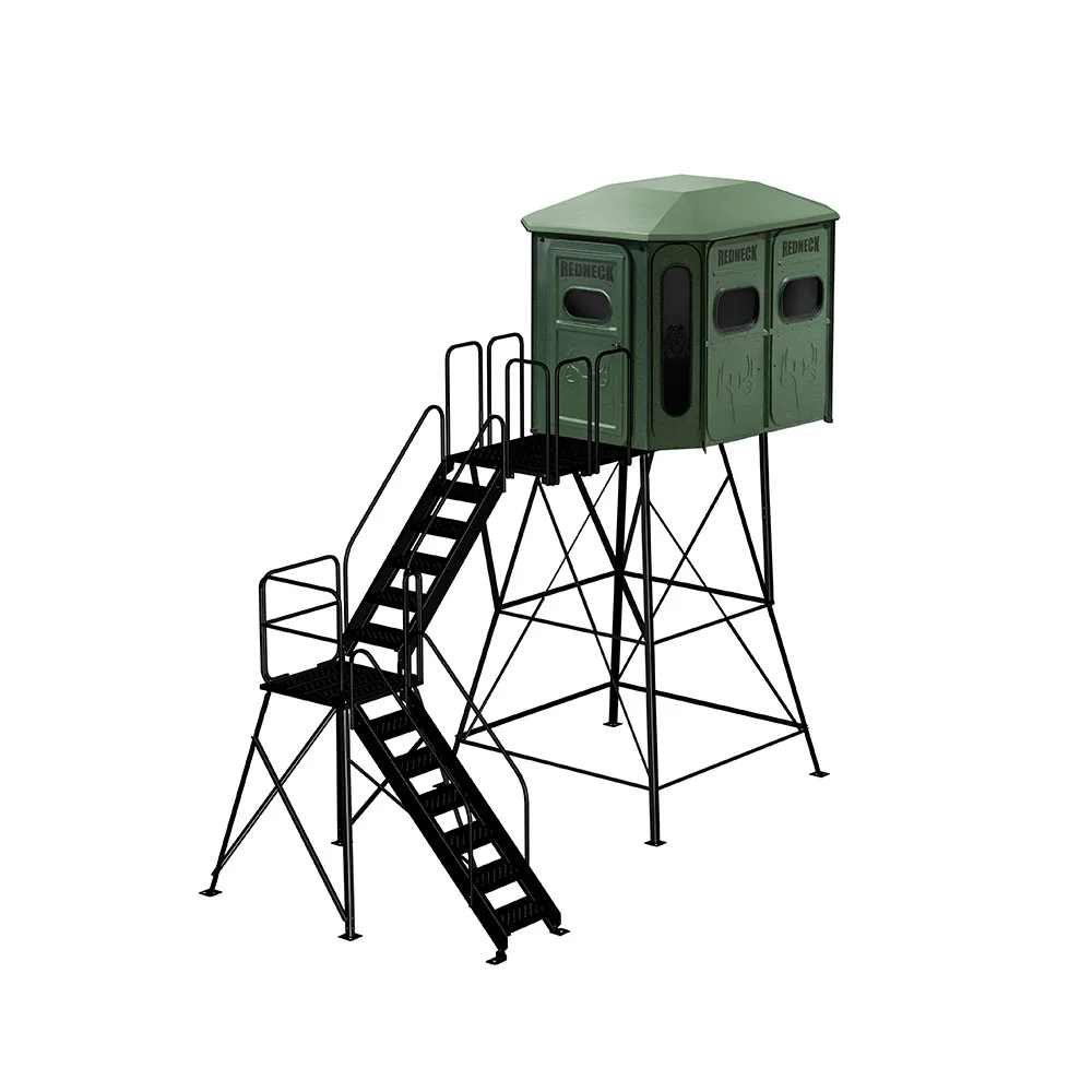 Redneck Elevated Hunting Blind Tower Stand