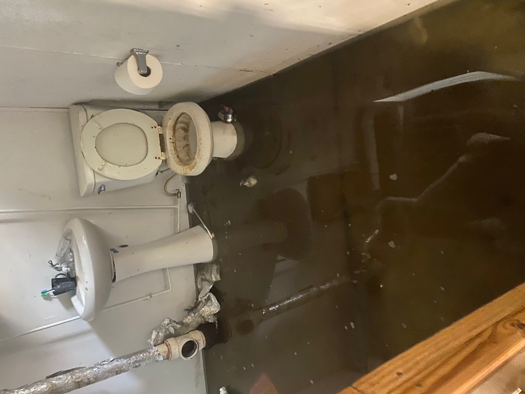 Sewage Backup & Bathroom Flooding Emergency