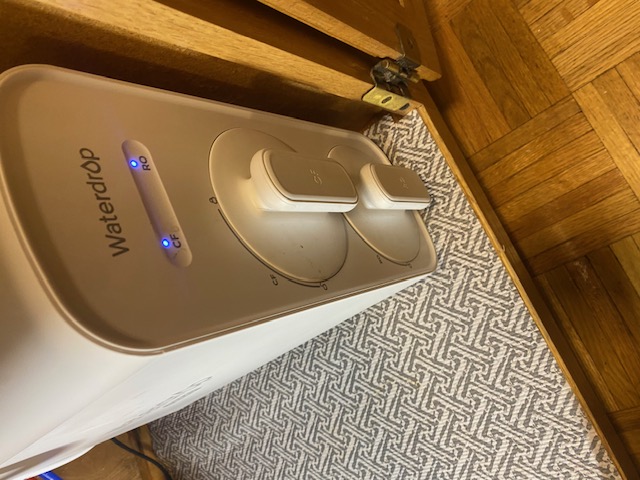 Under-Sink Waterdrop RO Water Filtration System Installation