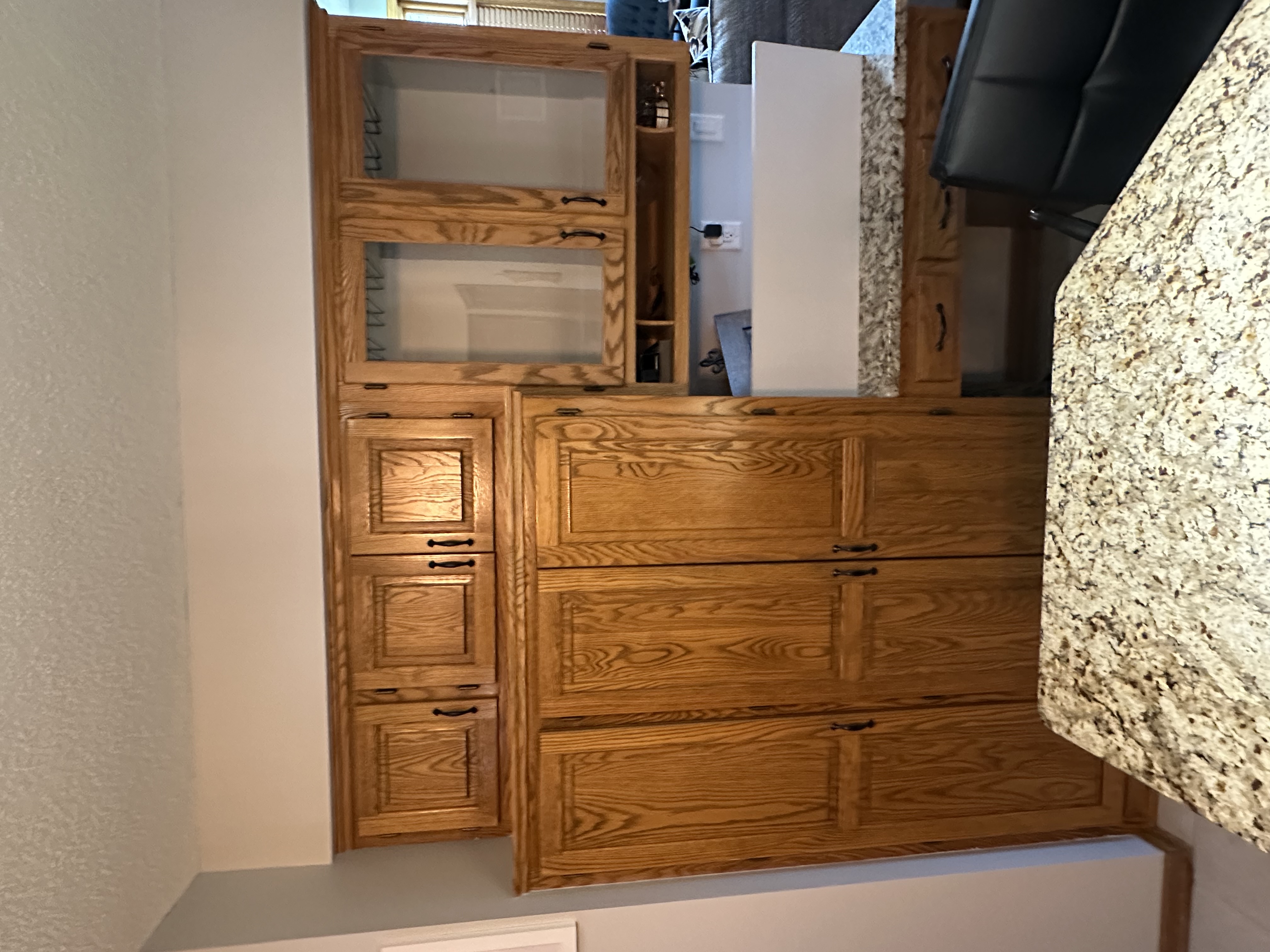 Oak Kitchen Cabinets – Cabinet Painting Project