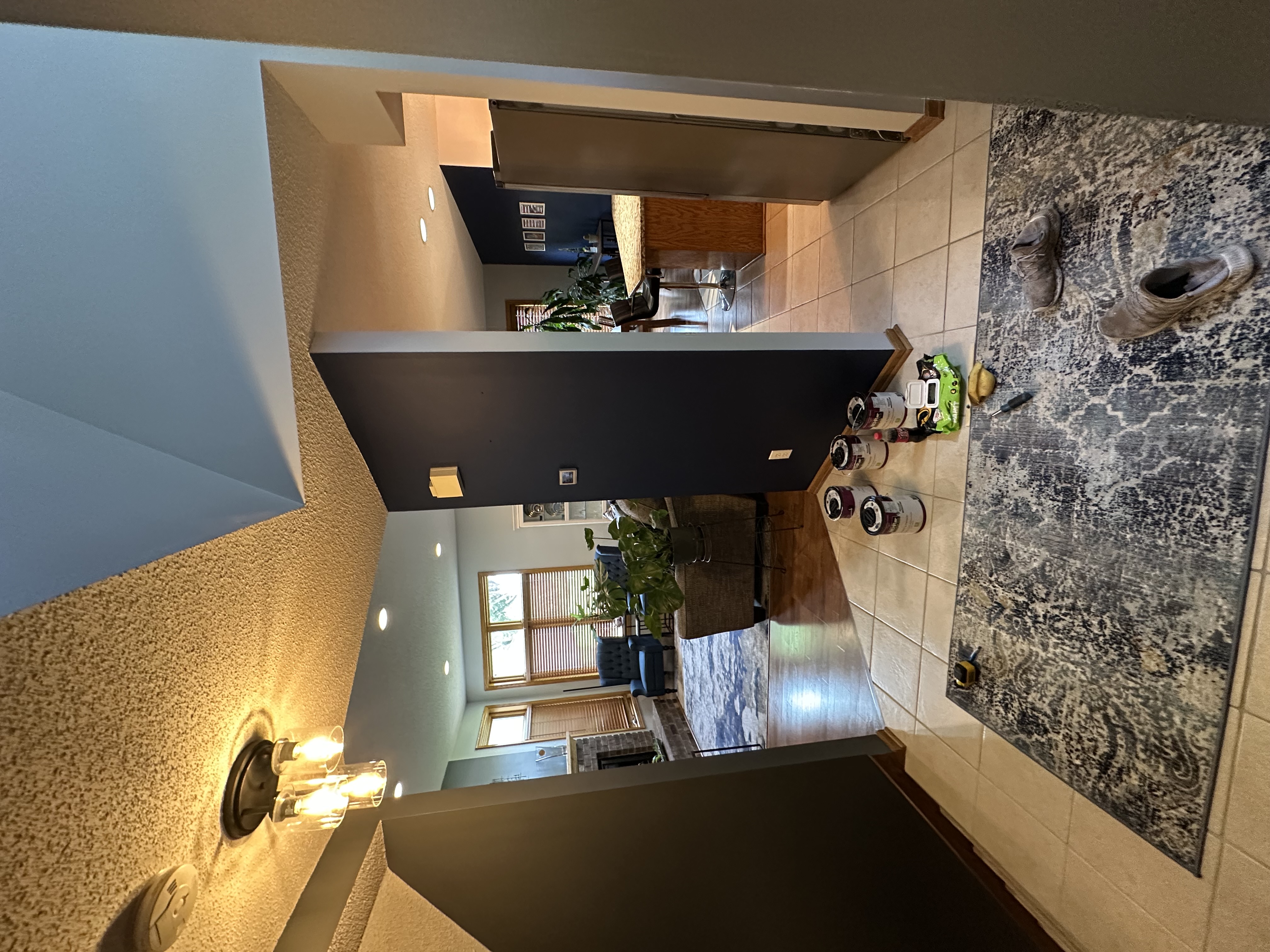 Interior Home Painting – Entryway & Open-Concept Living Space Refresh