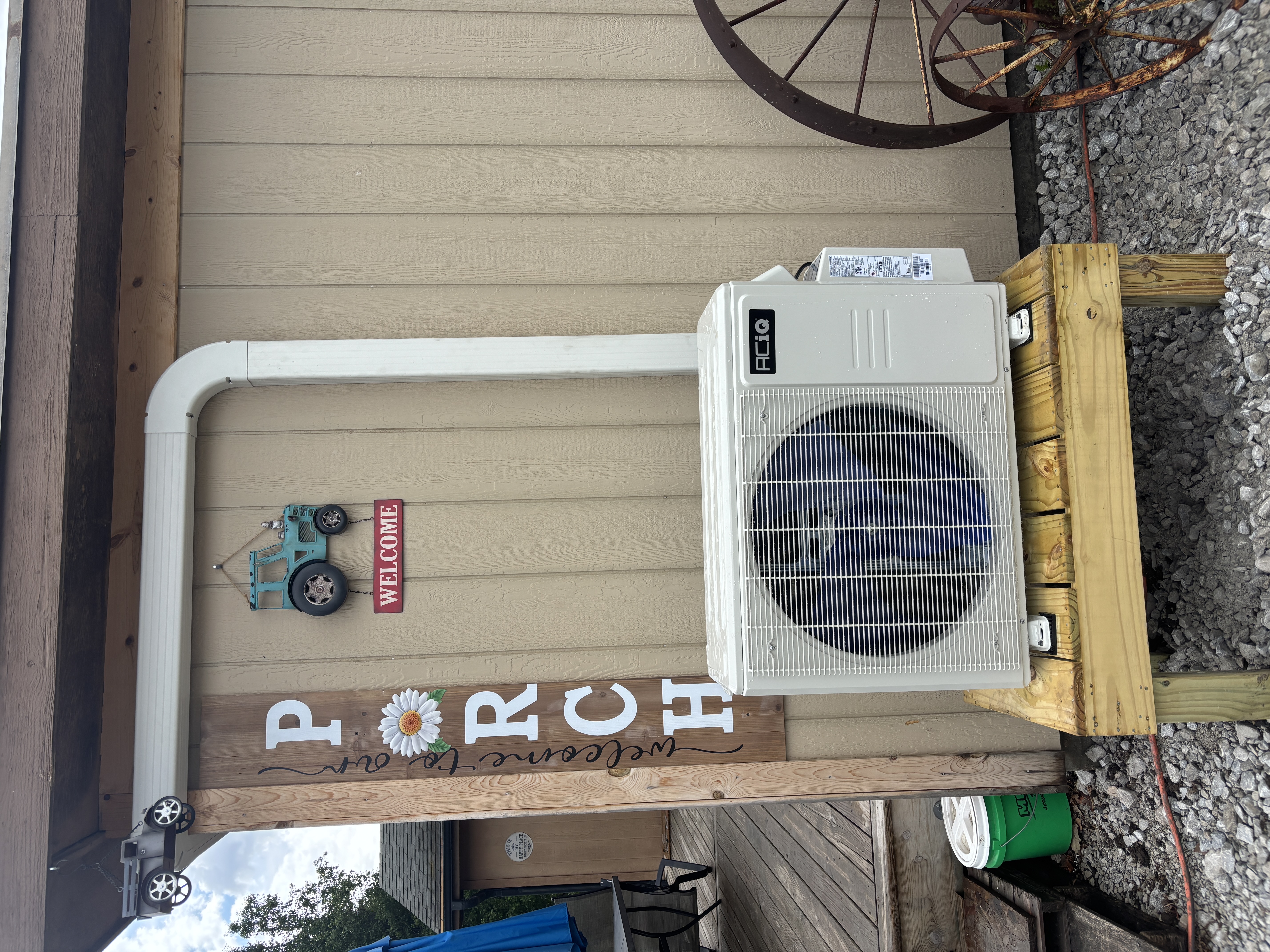 ACiQ Mini-Split Outdoor Unit Installation