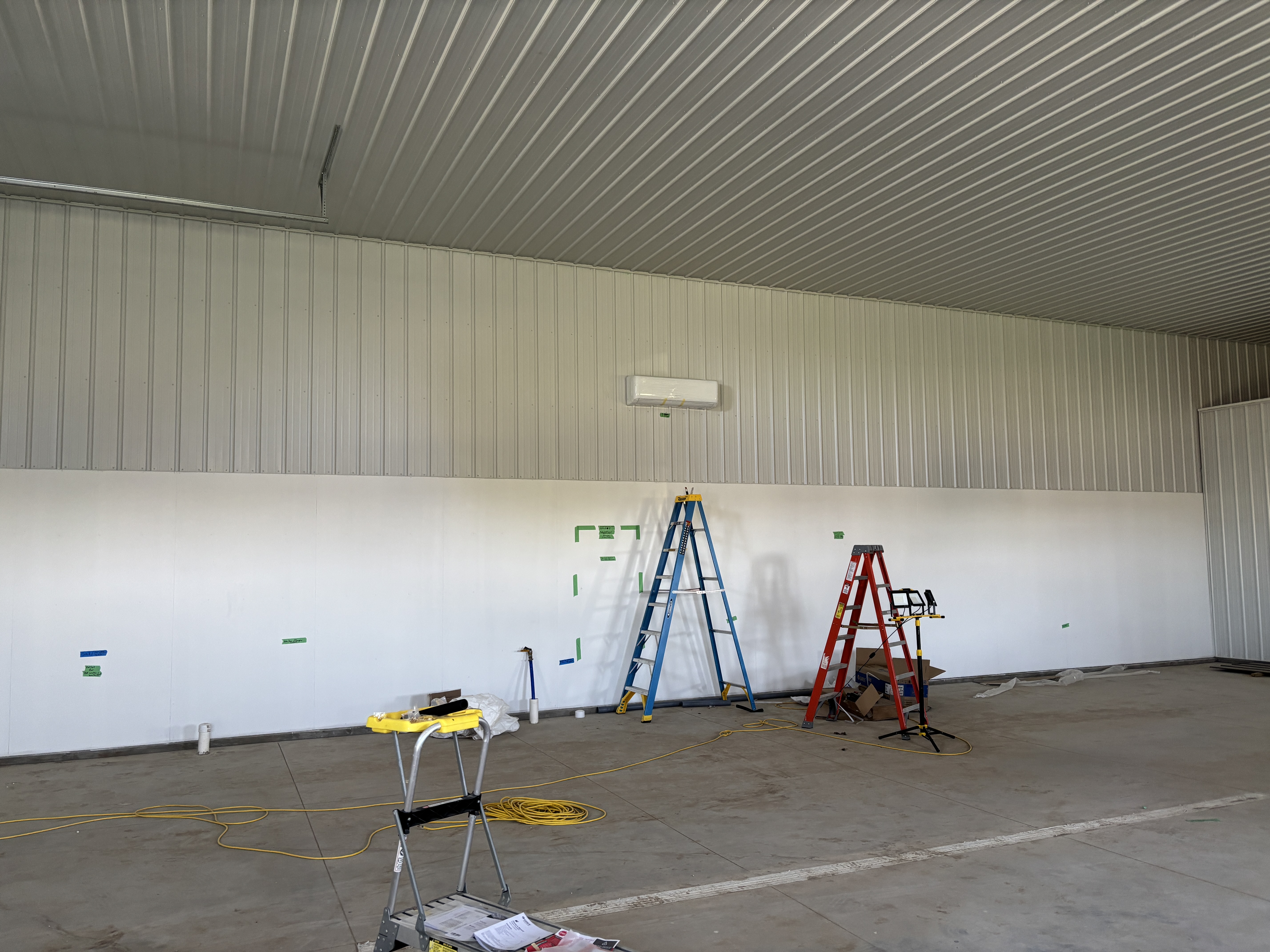 Commercial HVAC Installation in Progress