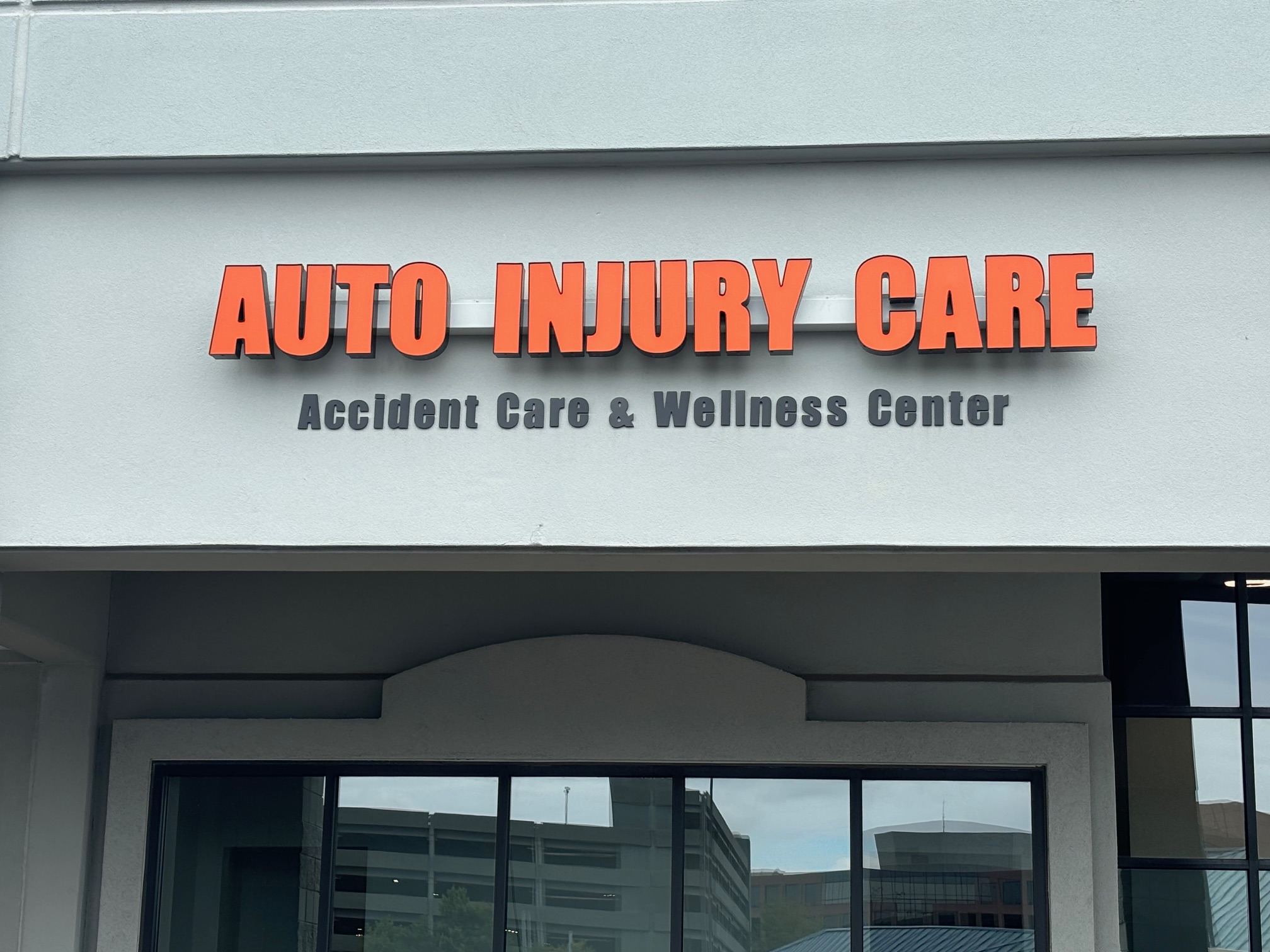Auto Injury Care – Accident Care & Wellness Center Exterior Sign
