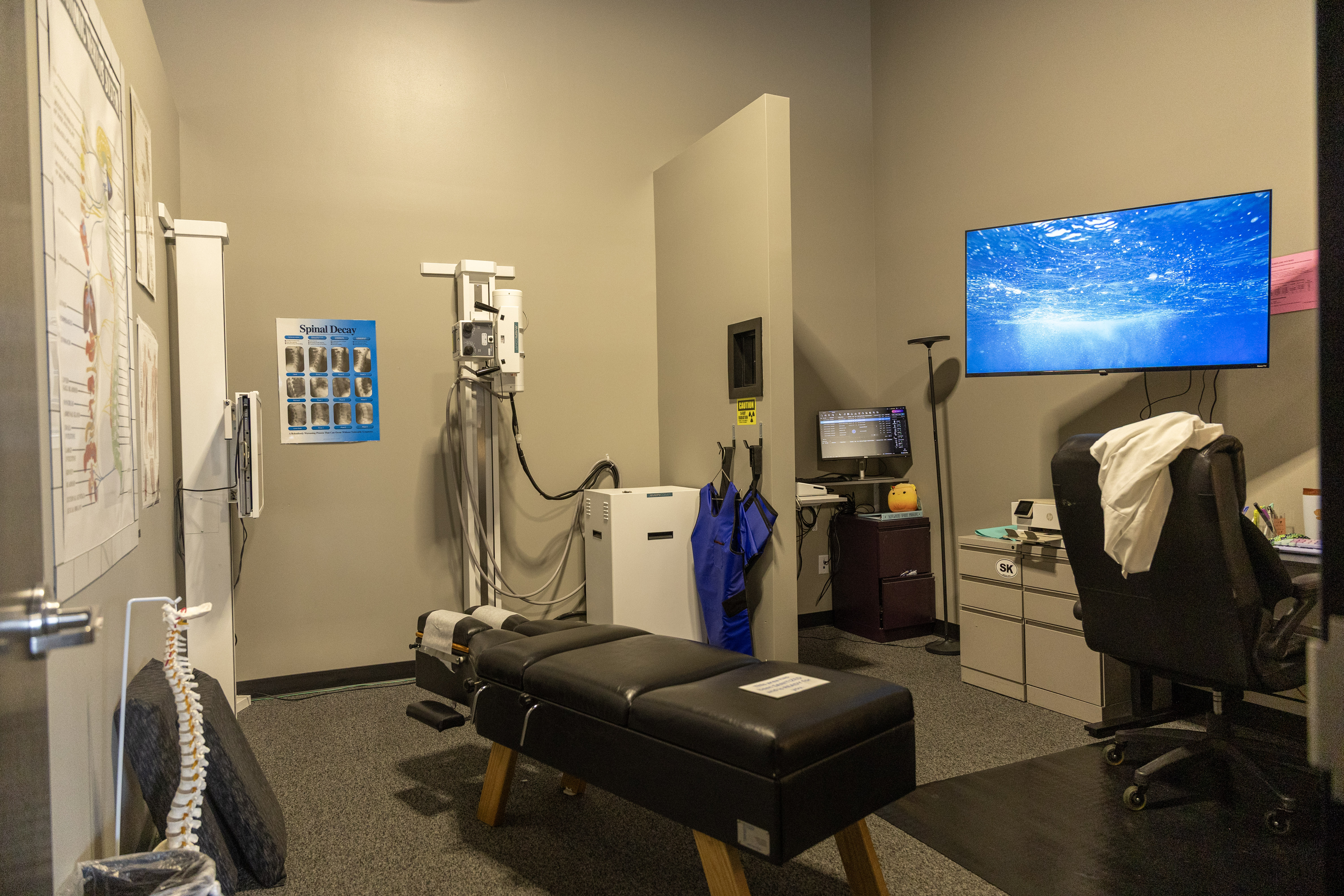 Chiropractic Treatment & X-Ray Room
